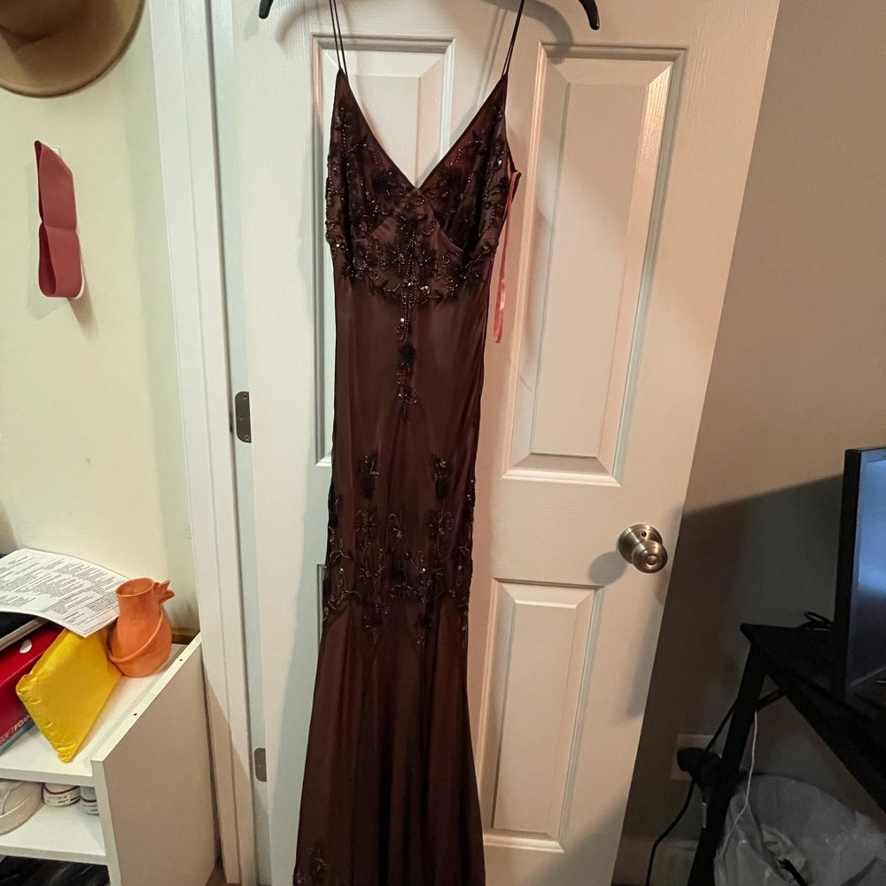 Beautiful silk dress. Vintage 90’s prom dress